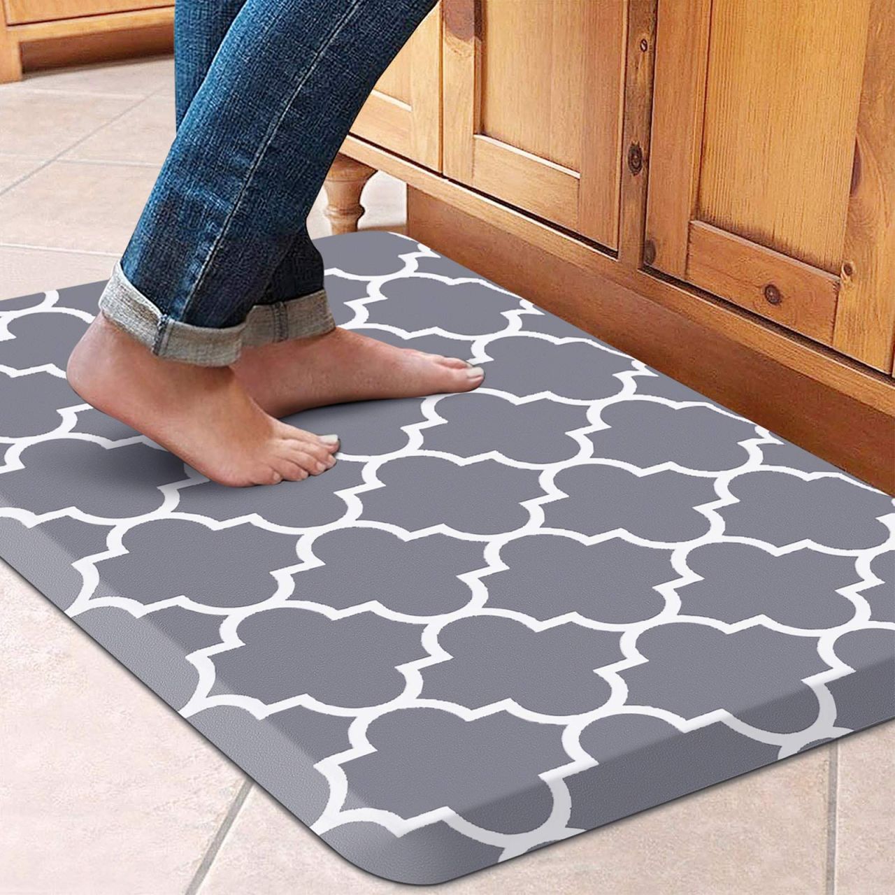WISELIFE Kitchen Mat and Rugs Cushioned Anti-Fatigue,